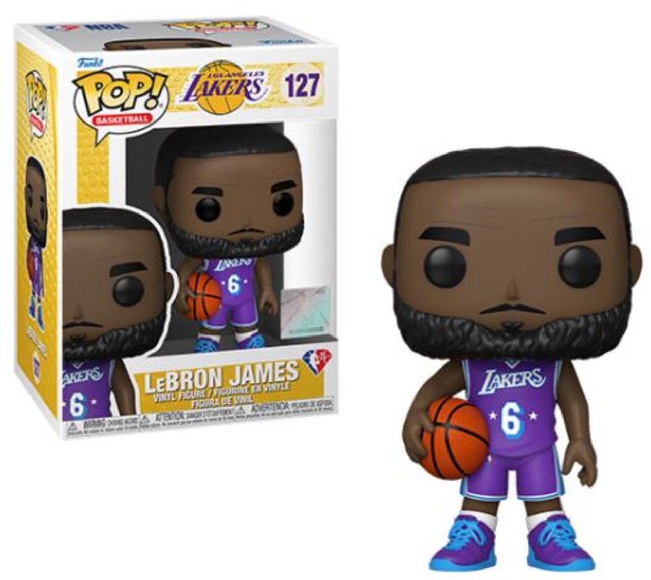 LeBron James Los Angeles Lakers Funko Pop! NBA Series 7 City Edition
